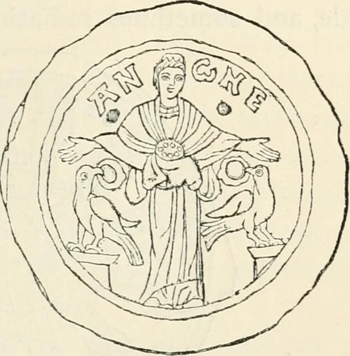 An illustration from History of early Christian art, 1893, leaf 331