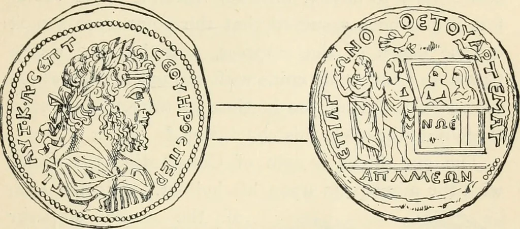 An illustration from History of early Christian art, 1893, leaf 361