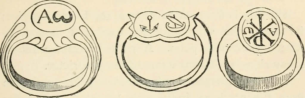 An illustration from History of early Christian art, 1893, leaf 369