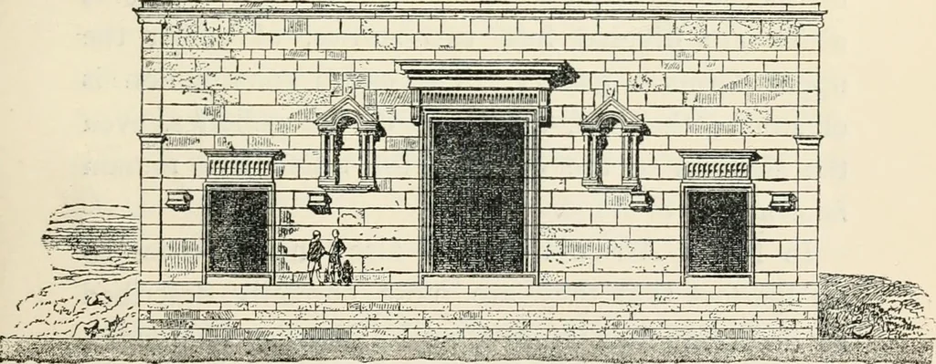 An illustration from History of early Christian art, 1893, leaf 59