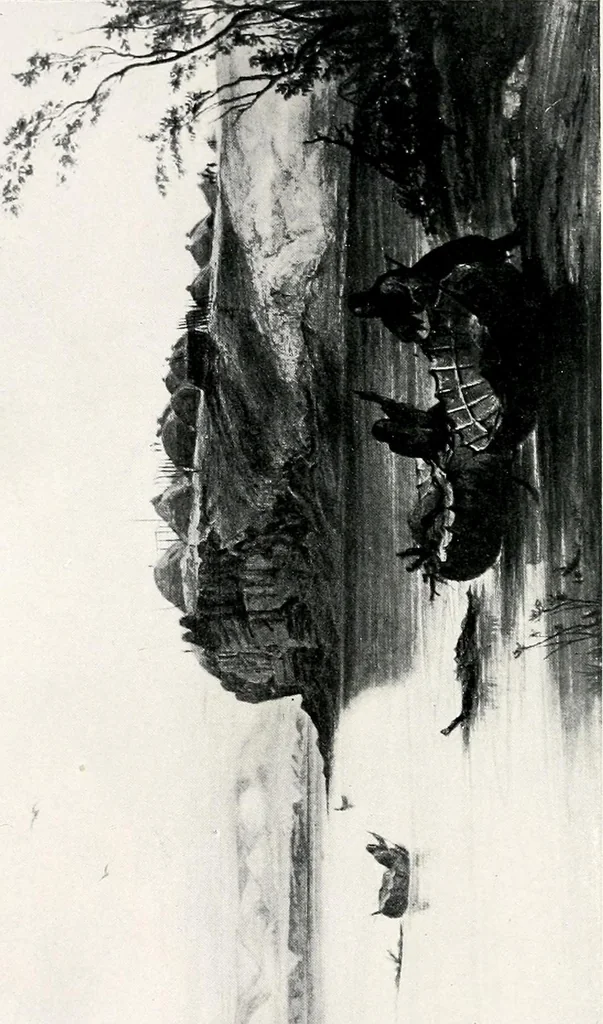 An illustration from History of early steamboat navigation on the Missouri River : life and adventures of Joseph La Barge, 1903, leaf 125