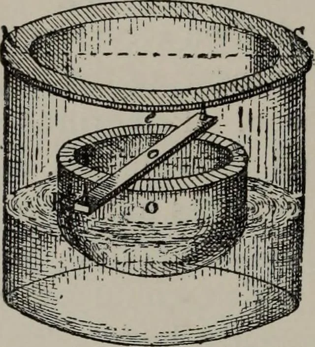 An illustration from A history of electricity : the intellectual rise in electricity from antiquity to the days of Benjamin Franklin, 1898, leaf 185
