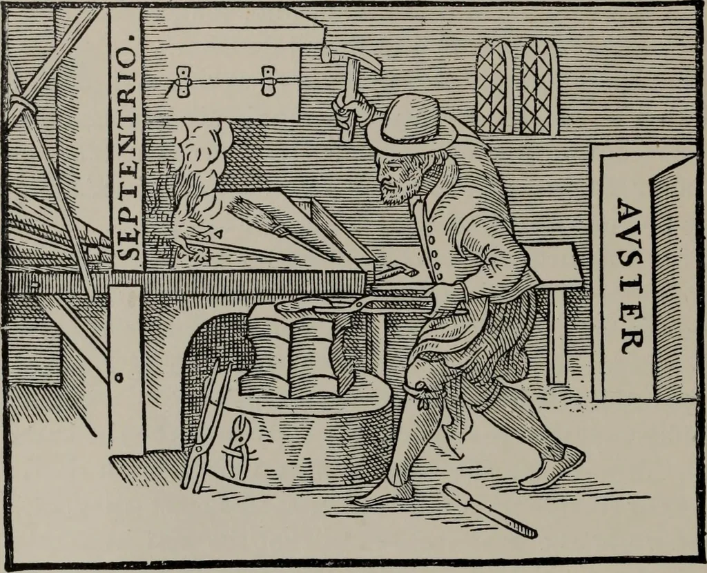 An illustration from A history of electricity : the intellectual rise in electricity from antiquity to the days of Benjamin Franklin, 1898, leaf 295