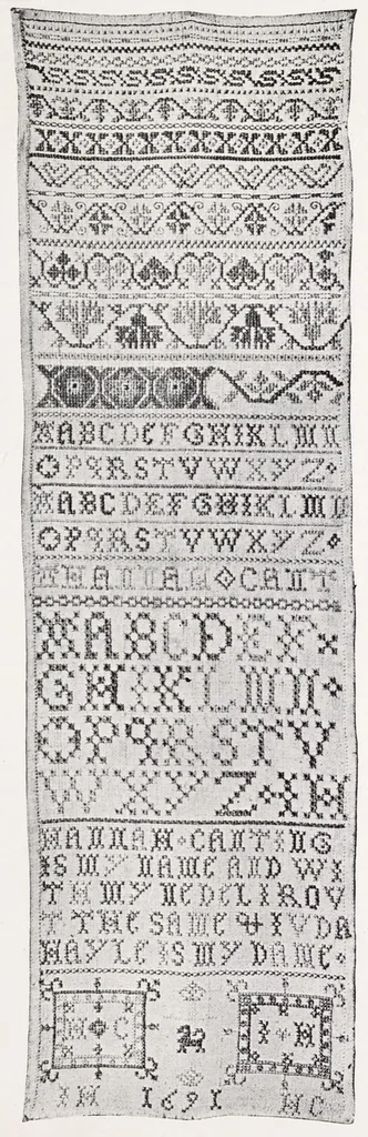 An illustration from The history of English secular embroidery, 1912, leaf 325