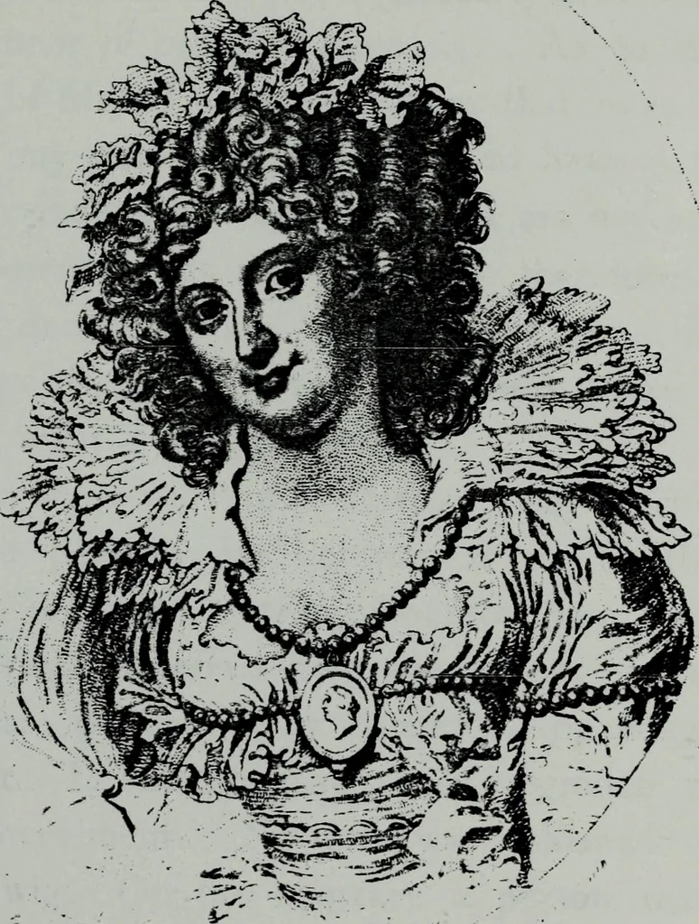 An illustration from A history of English dress from the Saxon period to the present day, 1893, leaf 30