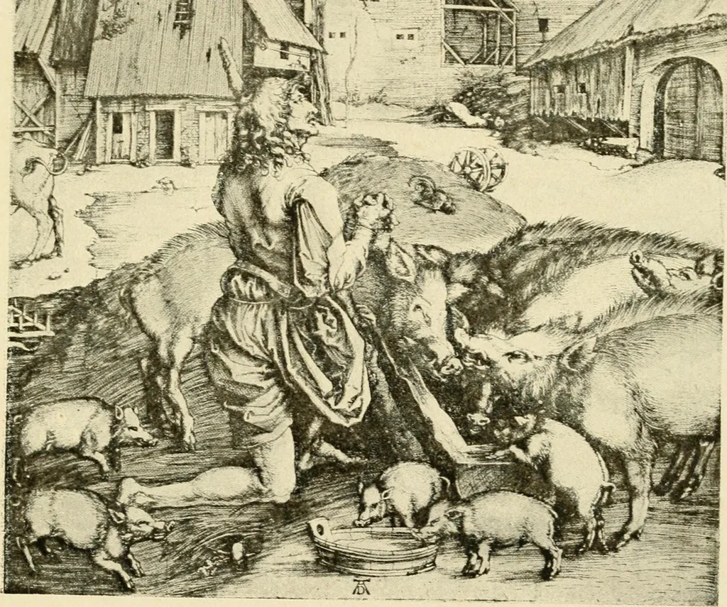 An illustration from The history of engraving from its inception to the time of Thomas Bewick, 1908, leaf 83