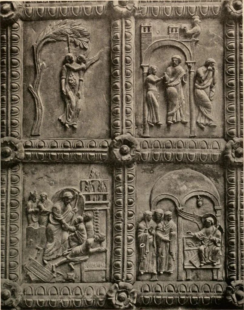 An illustration from A history of European and American sculpture from the early Christian period to the present day, 1921, leaf 100
