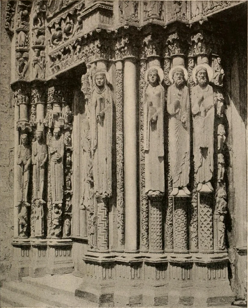 An illustration from A history of European and American sculpture from the early Christian period to the present day, 1921, leaf 112