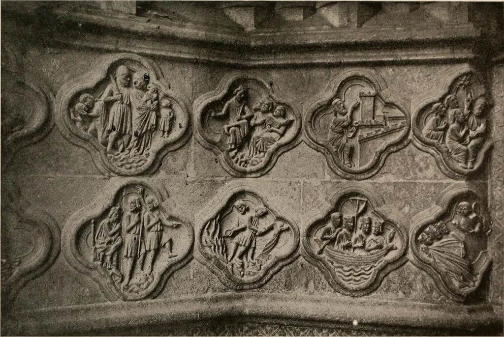 An illustration from A history of European and American sculpture from the early Christian period to the present day, 1921, leaf 118