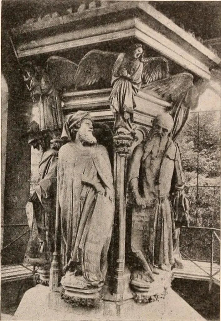 An illustration from A history of European and American sculpture from the early Christian period to the present day, 1921, leaf 129
