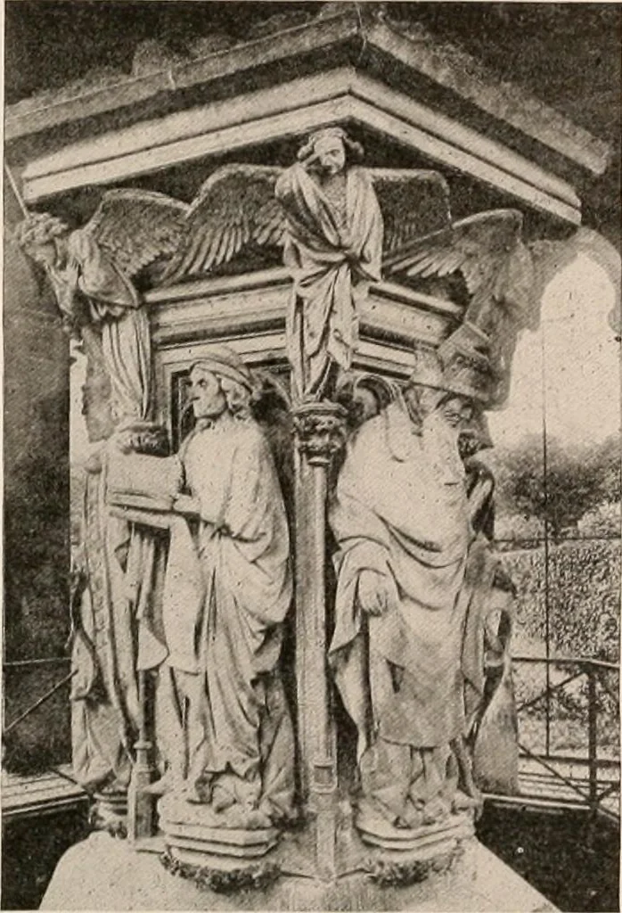 An illustration from A history of European and American sculpture from the early Christian period to the present day, 1921, leaf 129
