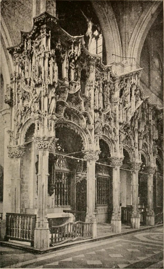 An illustration from A history of European and American sculpture from the early Christian period to the present day, 1921, leaf 154