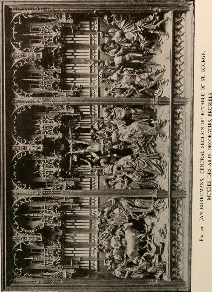 An illustration from A history of European and American sculpture from the early Christian period to the present day, 1921, leaf 155