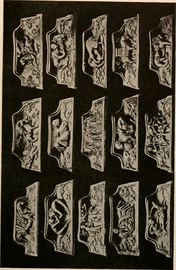 An illustration from A history of European and American sculpture from the early Christian period to the present day, 1921, leaf 196