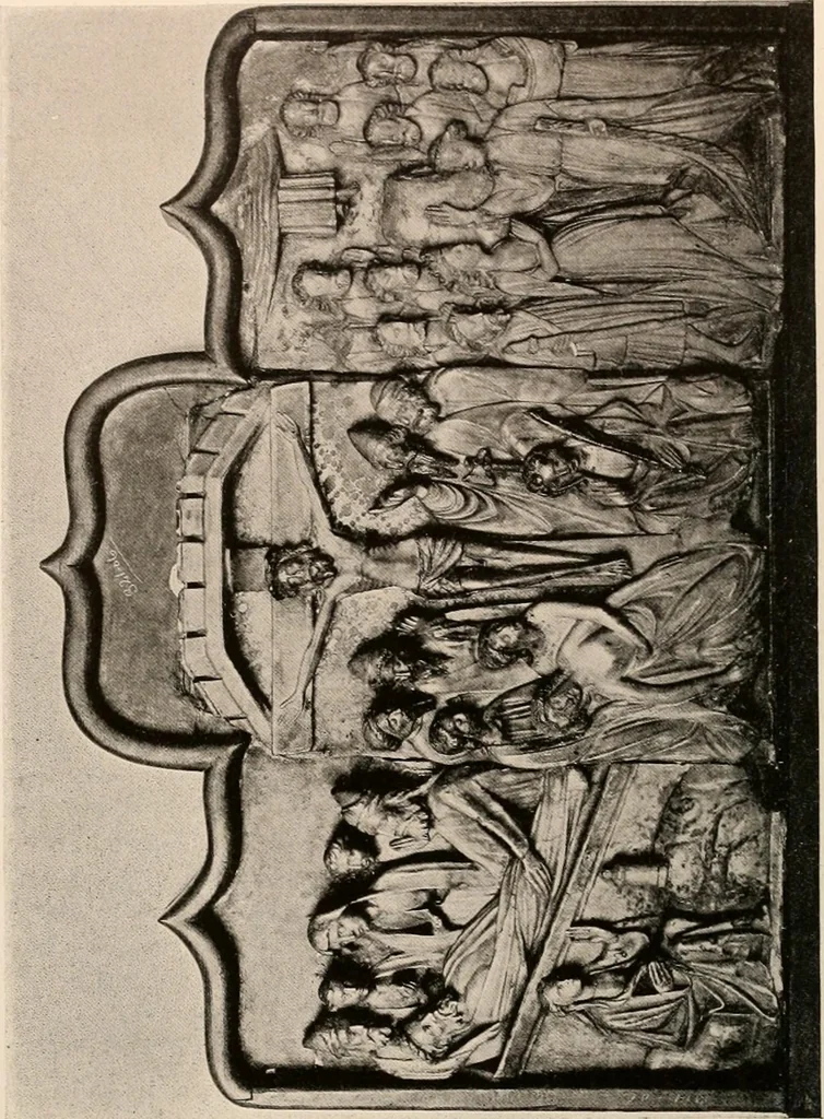 An illustration from A history of European and American sculpture from the early Christian period to the present day, 1921, leaf 207