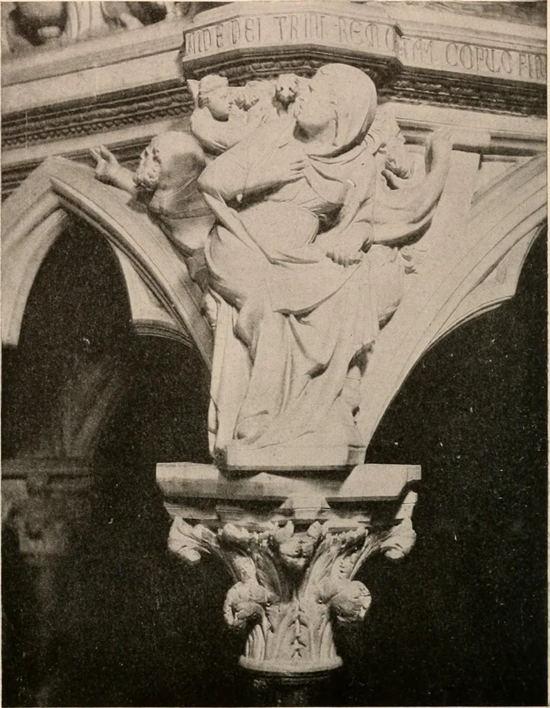 An illustration from A history of European and American sculpture from the early Christian period to the present day, 1921, leaf 231