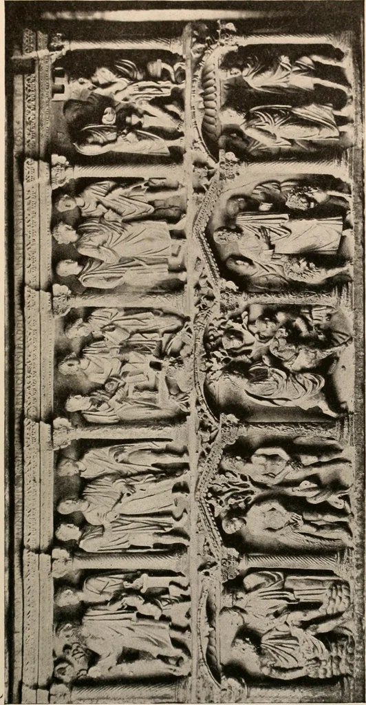 An illustration from A history of European and American sculpture from the early Christian period to the present day, 1921, leaf 34