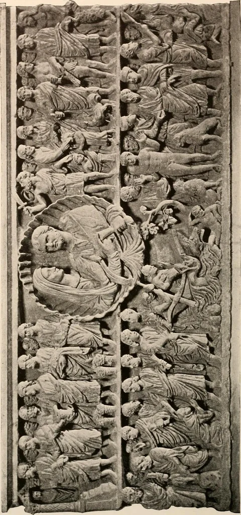 An illustration from A history of European and American sculpture from the early Christian period to the present day, 1921, leaf 35