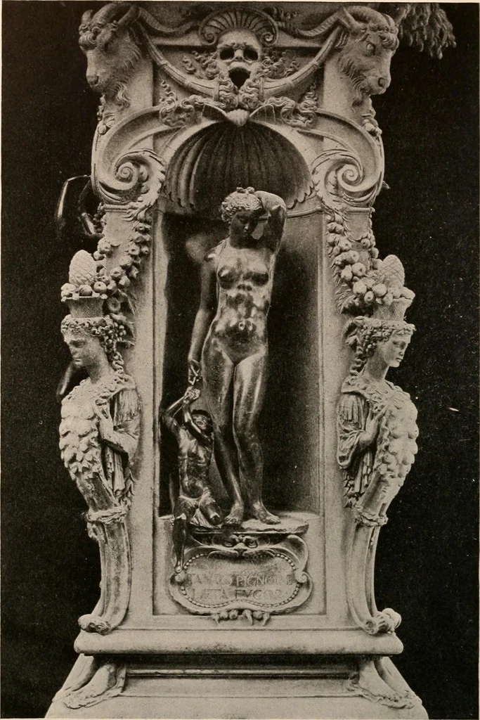 An illustration from A history of European and American sculpture from the early Christian period to the present day, 1921, leaf 355