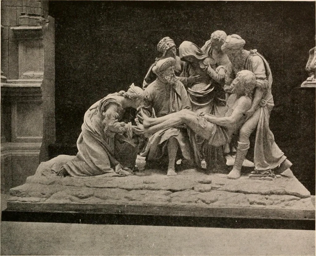 An illustration from A history of European and American sculpture from the early Christian period to the present day, 1921, leaf 373