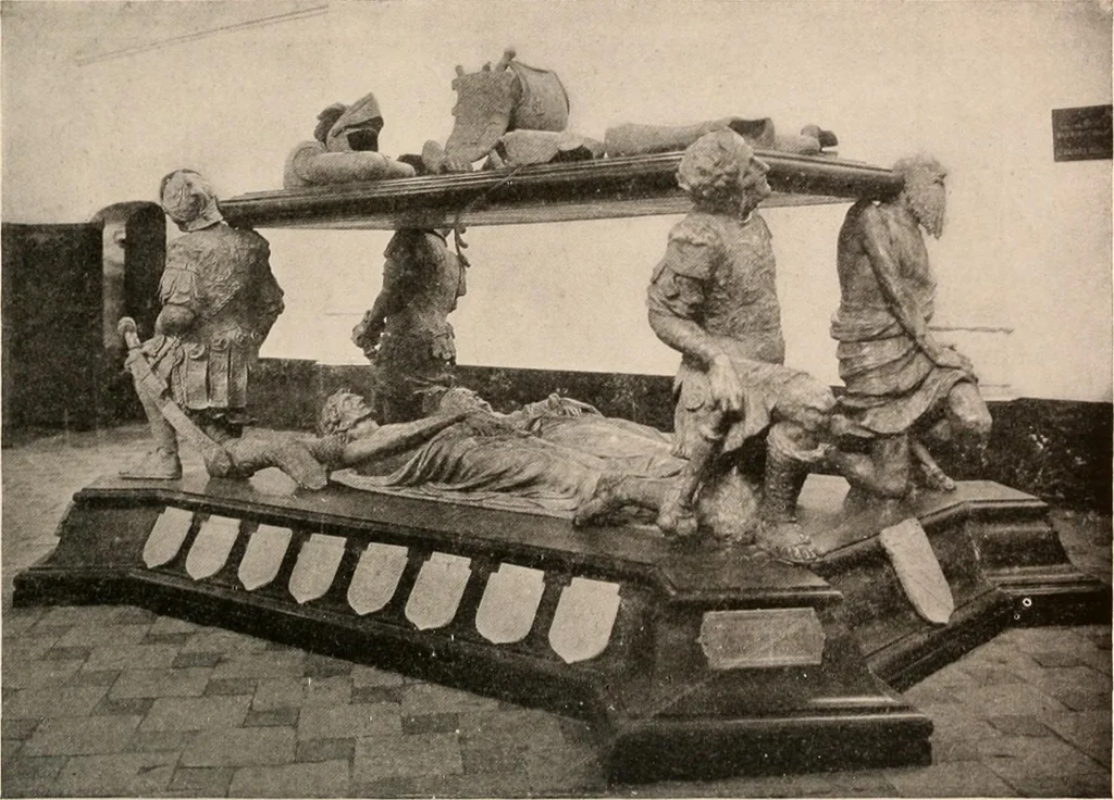 An illustration from A history of European and American sculpture from the early Christian period to the present day, 1921, leaf 379