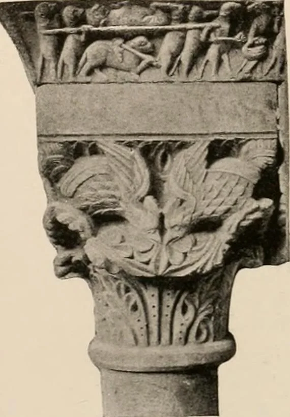 An illustration from A history of European and American sculpture from the early Christian period to the present day, 1921, leaf 84