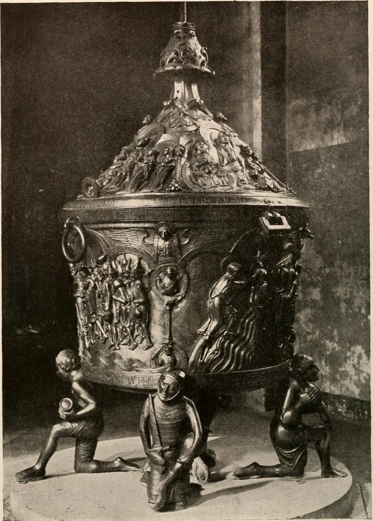 An illustration from A history of European and American sculpture from the early Christian period to the present day, 1921, leaf 85