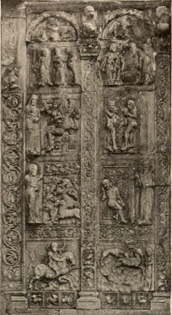 An illustration from A history of European and American sculpture from the early Christian period to the present day, 1921, leaf 94