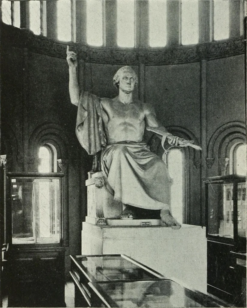 An illustration from A history of European and American sculpture from the early Christian period to the present day, 1921, leaf 165