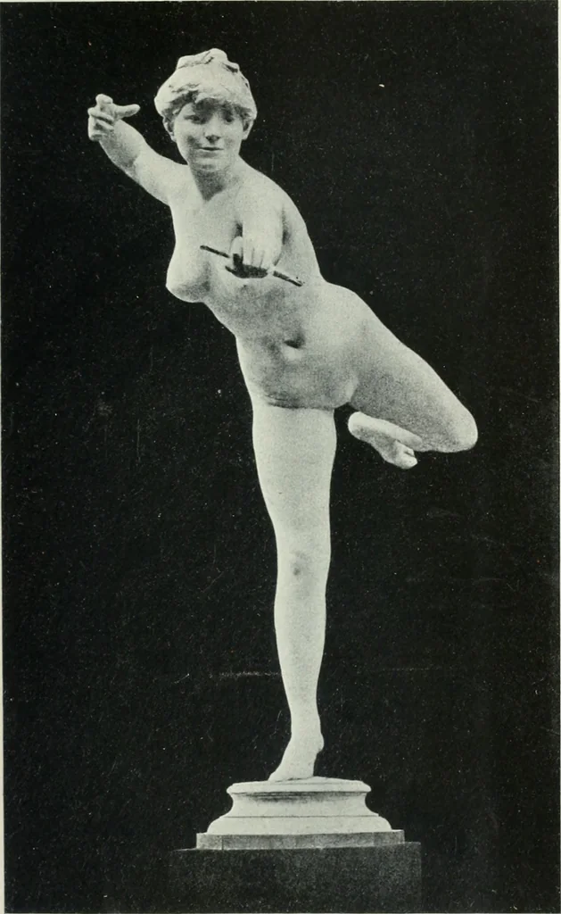 An illustration from A history of European and American sculpture from the early Christian period to the present day, 1921, leaf 210
