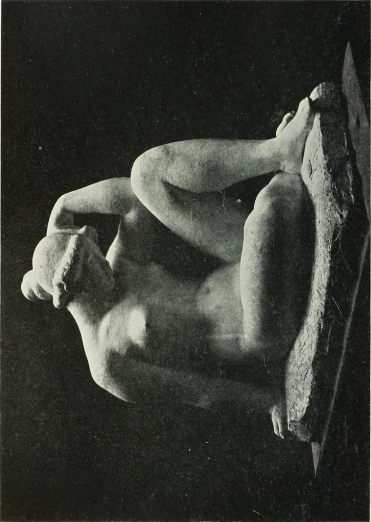 An illustration from A history of European and American sculpture from the early Christian period to the present day, 1921, leaf 225
