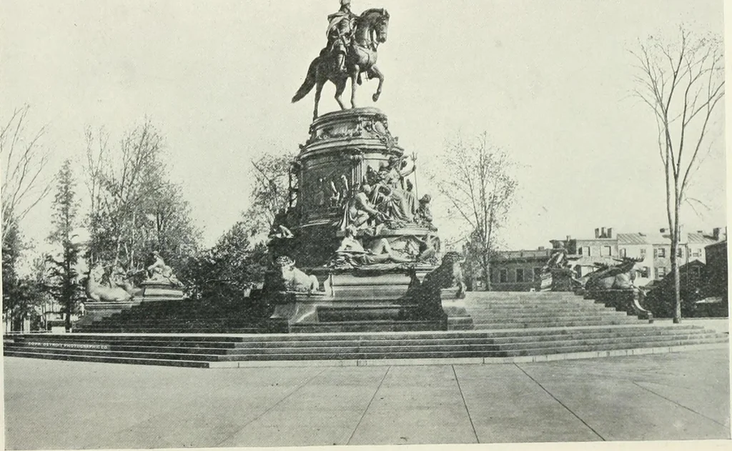 An illustration from A history of European and American sculpture from the early Christian period to the present day, 1921, leaf 241
