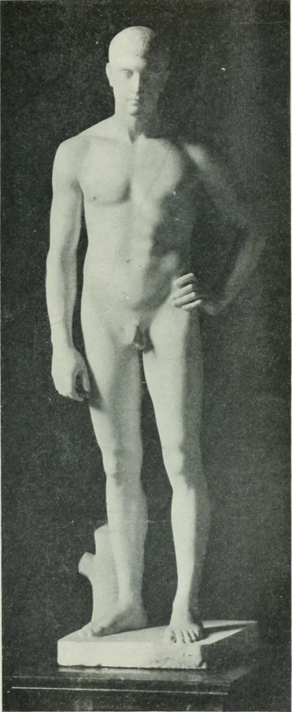 An illustration from A history of European and American sculpture from the early Christian period to the present day, 1921, leaf 254