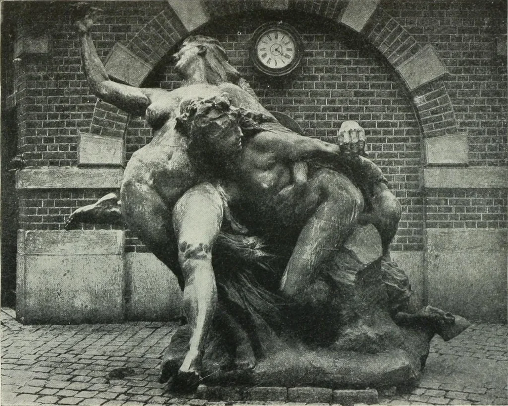 An illustration from A history of European and American sculpture from the early Christian period to the present day, 1921, leaf 267