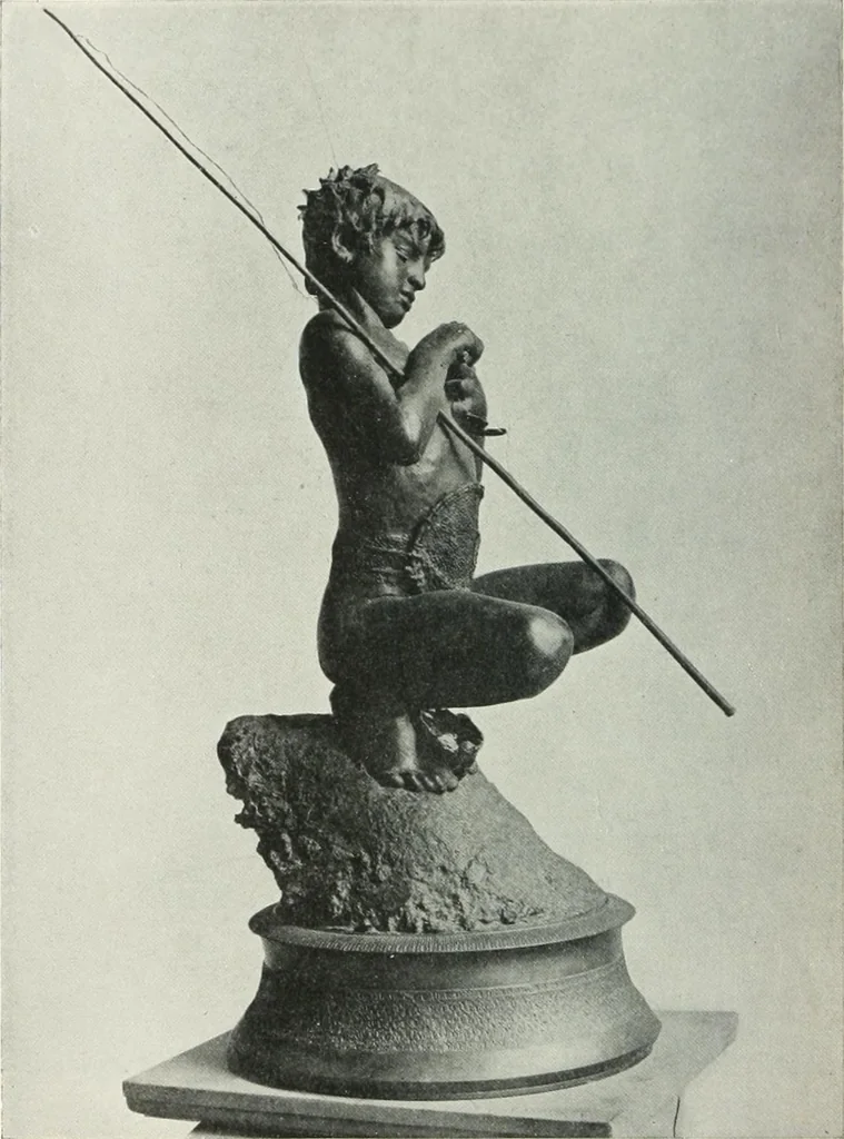 An illustration from A history of European and American sculpture from the early Christian period to the present day, 1921, leaf 285