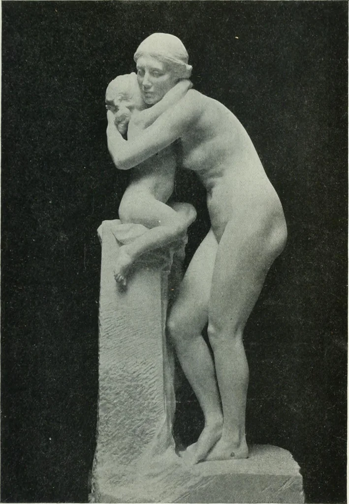 An illustration from A history of European and American sculpture from the early Christian period to the present day, 1921, leaf 298