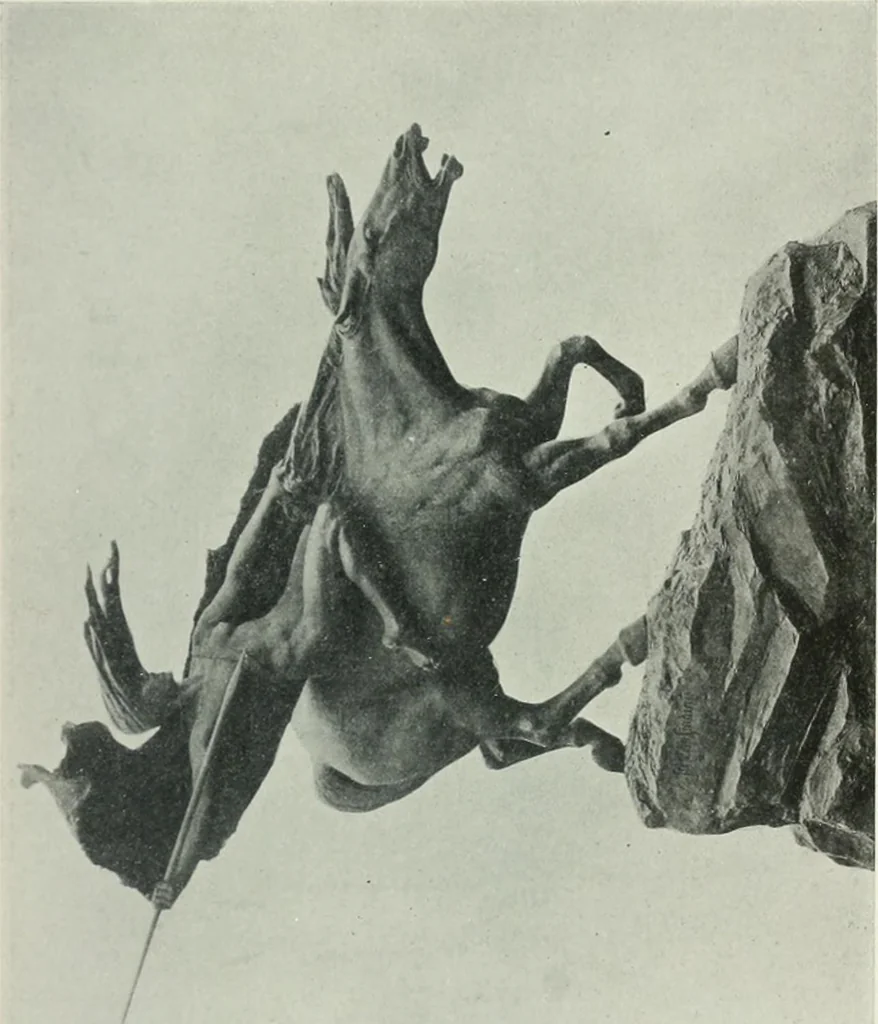 An illustration from A history of European and American sculpture from the early Christian period to the present day, 1921, leaf 314