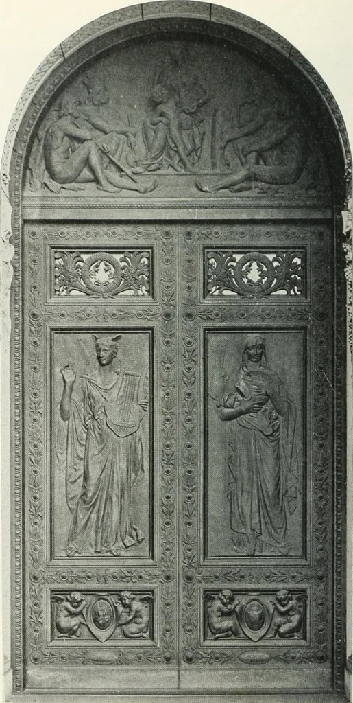 An illustration from A history of European and American sculpture from the early Christian period to the present day, 1921, leaf 337