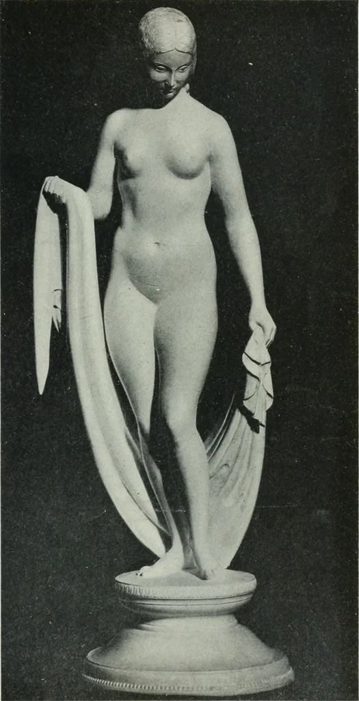 An illustration from A history of European and American sculpture from the early Christian period to the present day, 1921, leaf 372