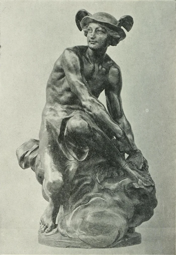 An illustration from A history of European and American sculpture from the early Christian period to the present day, 1921, leaf 61