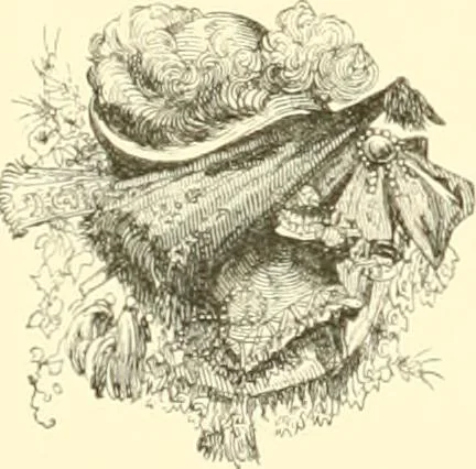 An illustration from The history of fashion in France, or, The dress of women from the Gallo-Roman period to the present time, 1882, leaf 300