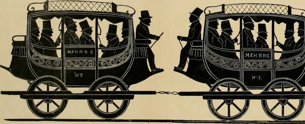 An illustration from The history of the first locomotives in America : from the original documents, and the testimony of living witnesses, 1874, leaf 201