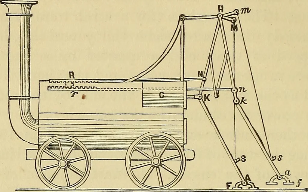 An illustration from The history of the first locomotives in America : from the original documents, and the testimony of living witnesses, 1874, leaf 50