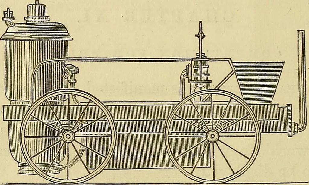 An illustration from The history of the first locomotives in America : from the original documents, and the testimony of living witnesses, 1874, leaf 74