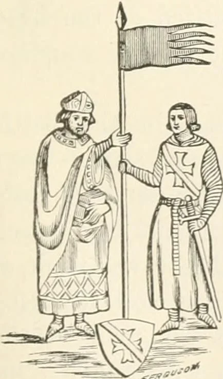 An illustration from History of the flag of the United States of America : and of the naval and yacht-club signals, seals, and arms, and principal national songs of the United States, with a chronicle of the symbols, standards, banners, and flags of ancient and modern nations, 1894, leaf 134