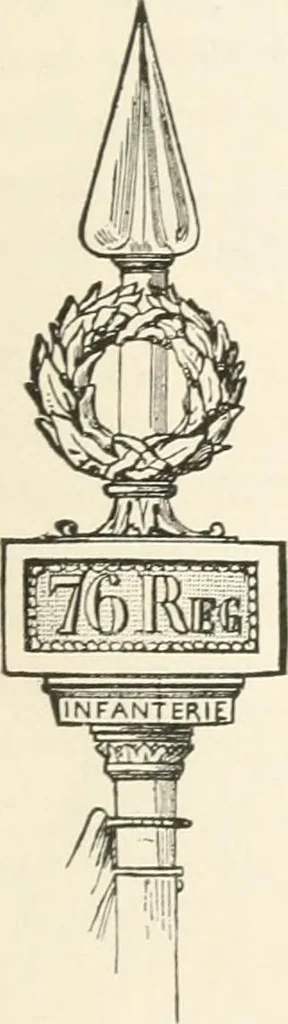 An illustration from History of the flag of the United States of America : and of the naval and yacht-club signals, seals, and arms, and principal national songs of the United States, with a chronicle of the symbols, standards, banners, and flags of ancient and modern nations, 1894, leaf 146