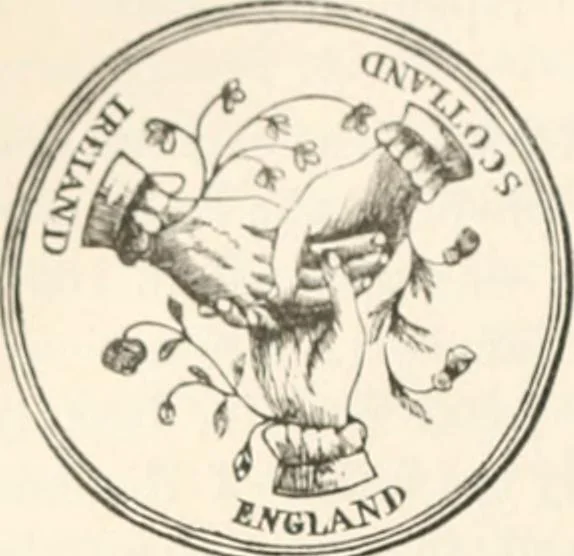 An illustration from History of the flag of the United States of America : and of the naval and yacht-club signals, seals, and arms, and principal national songs of the United States, with a chronicle of the symbols, standards, banners, and flags of ancient and modern nations, 1894, leaf 179