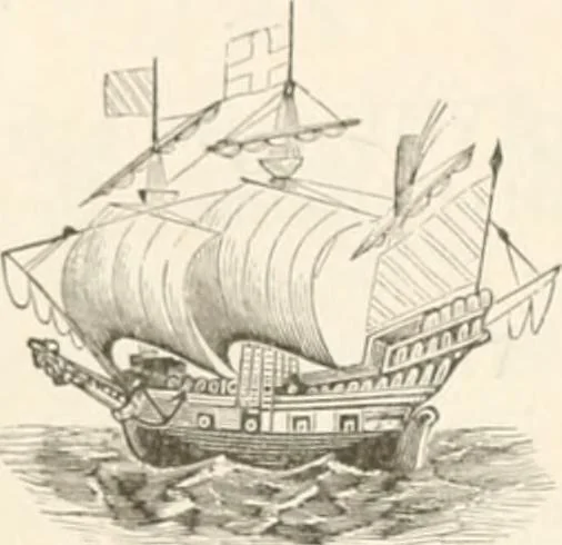 An illustration from History of the flag of the United States of America : and of the naval and yacht-club signals, seals, and arms, and principal national songs of the United States, with a chronicle of the symbols, standards, banners, and flags of ancient and modern nations, 1894, leaf 205
