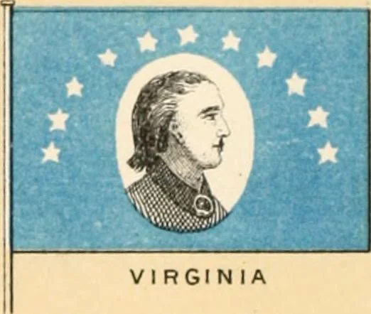 An illustration from History of the flag of the United States of America : and of the naval and yacht-club signals, seals, and arms, and principal national songs of the United States, with a chronicle of the symbols, standards, banners, and flags of ancient and modern nations, 1894, leaf 429