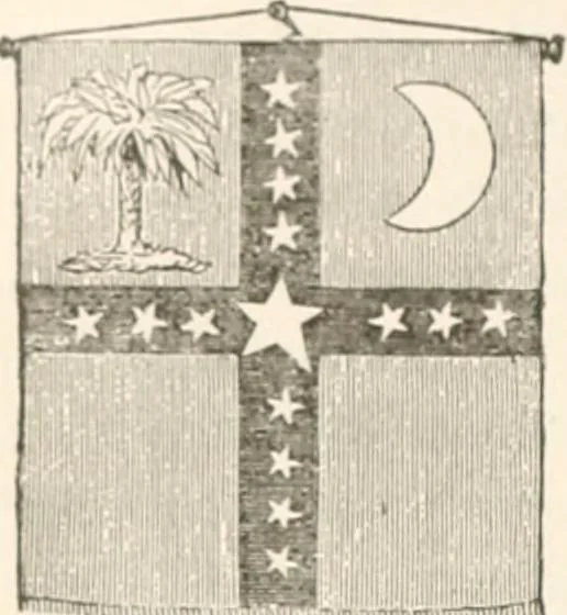 An illustration from History of the flag of the United States of America : and of the naval and yacht-club signals, seals, and arms, and principal national songs of the United States, with a chronicle of the symbols, standards, banners, and flags of ancient and modern nations, 1894, leaf 535